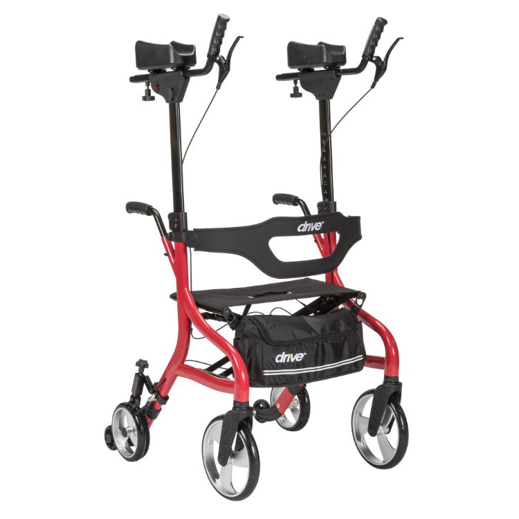 Nitro Neuro Upright Walker with reverse braking system and adjustable forearm supports