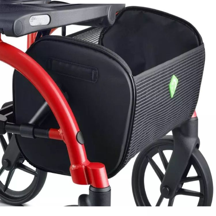 Foldable basket for Evolution Xpresso Mini rollator with mounting brackets included