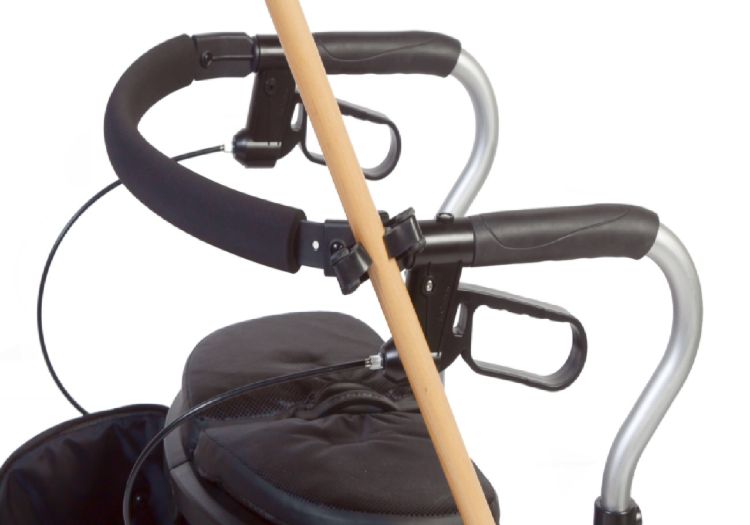 B21 cane holder for Xpresso, Xpresso Lite, Trillium, and Zero rollators
