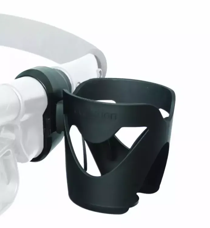 B35 cup holder for Xpresso rollator requiring B46A mounting clip