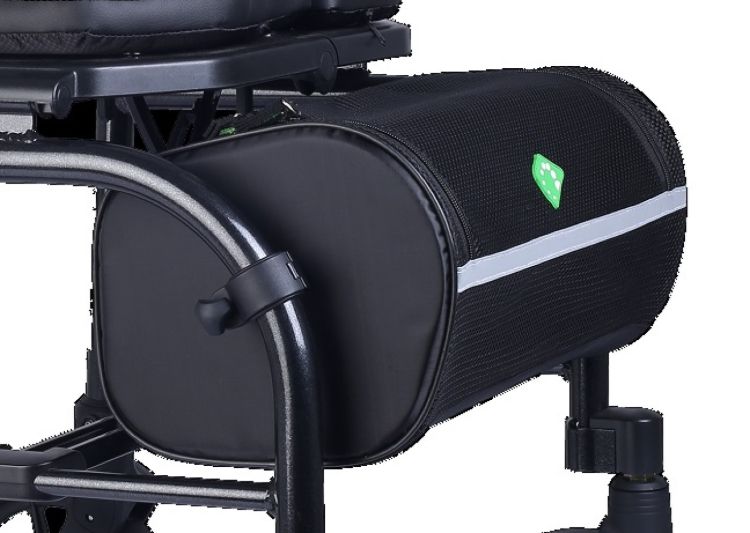 B02IR foldable basket with knob and sleeve for Evolution Trillium rollator