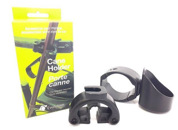 B21IR cane holder for Evolution Trillium rollator