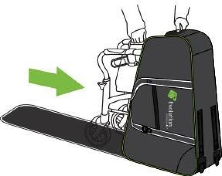 B48RMCC carrying bag for Evolution Trillium and Zero Regular and Mini rollators