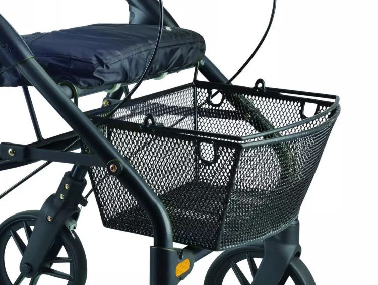 B02HR wire basket for Evolution Piper and Horizon rollators