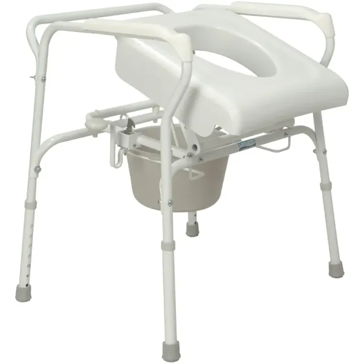 Uplift Commode Assist CP CCFCA200 self-powered lifting commode chair with adjustable legs and steel frame